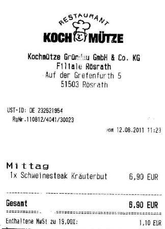 fbes Hffner Kochmtze Restaurant